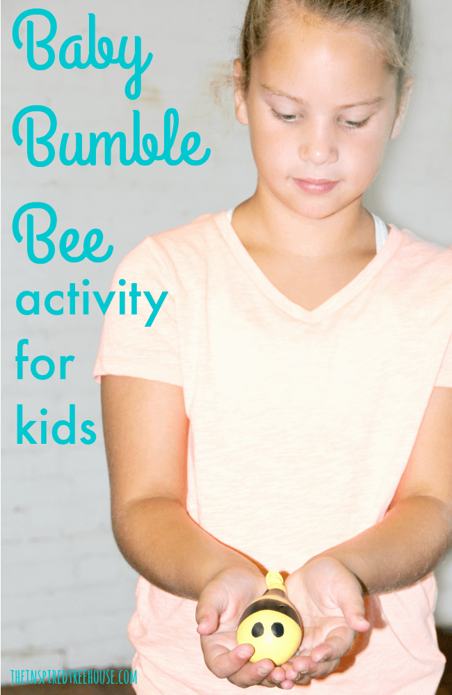 The Inspired Treehouse - This movement activity for kids quickly became one of our most popular posts because kids are fascinated by the squishable little bumble bees!