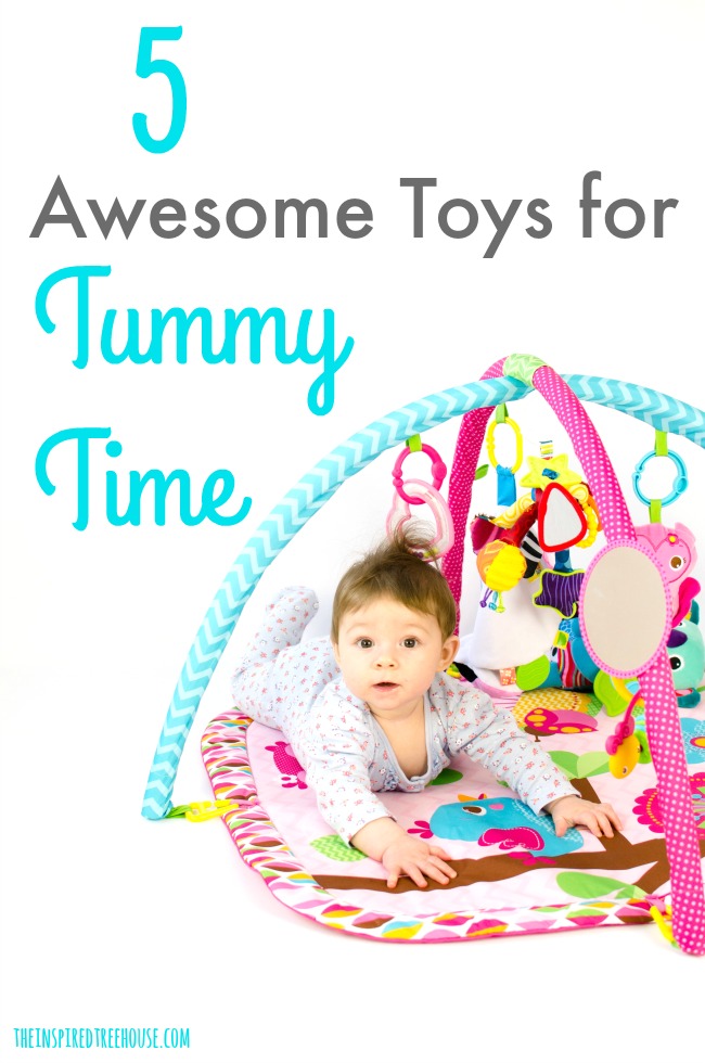 The Inspired Treehouse - Check out a few of our favorite toys for tummy time!