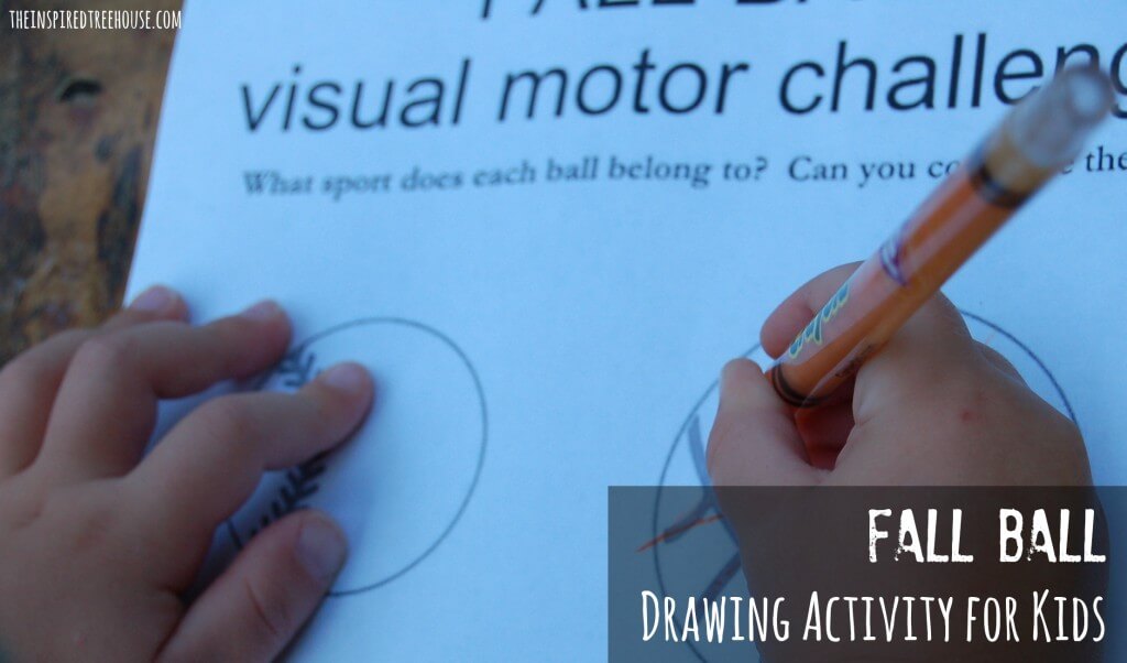 fine motor activities fall ball drawing activity2