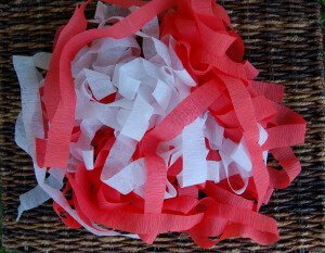 pile of streamers