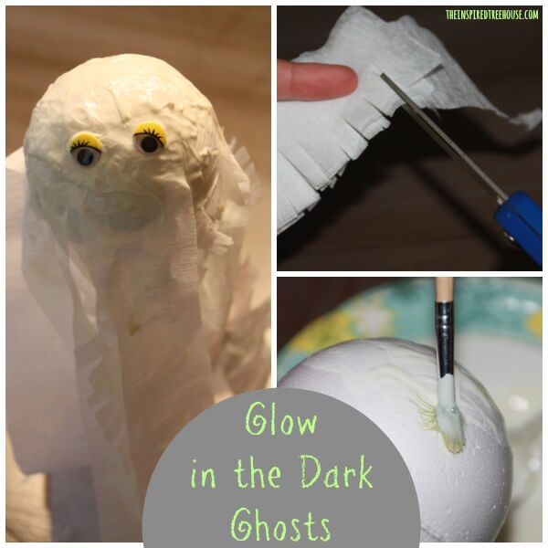 halloween crafts glow in the dark ghosts title1