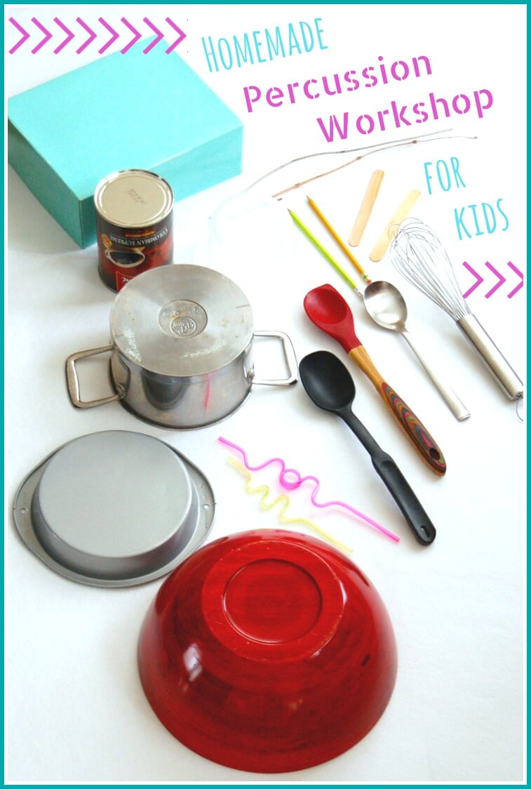 activities for toddlers homemade percussion workshop for kids IMAGE