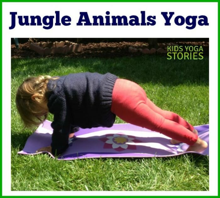 jungle animal yoga featured