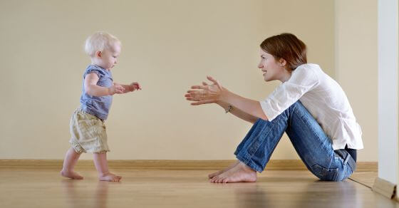 WHAT AGE DO BABIES WALK? W IS FOR WALKING! - The Inspired ...