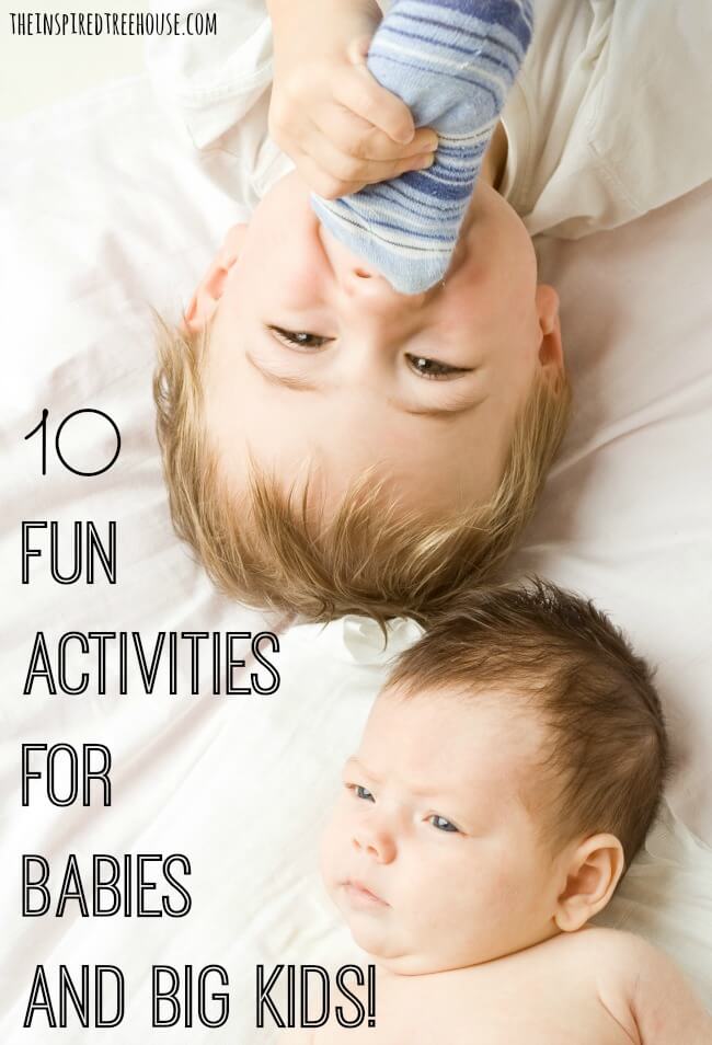 activities for babies and big kids title
