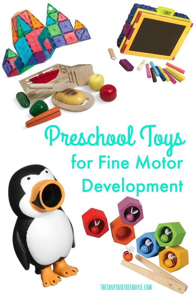 The Inspired Treehouse -Oour Ultimate Child Development Gift Guide - full of awesome toys and products that support healthy development by targeting fine motor skills, gross motor skills, and more!