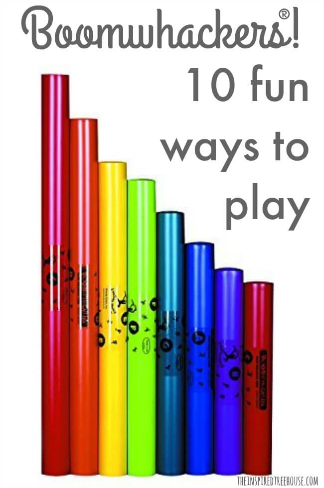 The Inspired Treehouse - If you’ve never played with Boomwhackers before, today is the day!  One of our favorite toys for promoting developmental skills!