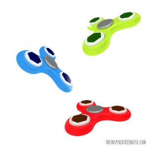 The Inspired Treehouse - Learn more about fidgets for kids - the fidget spinner is only one of many awesome options!