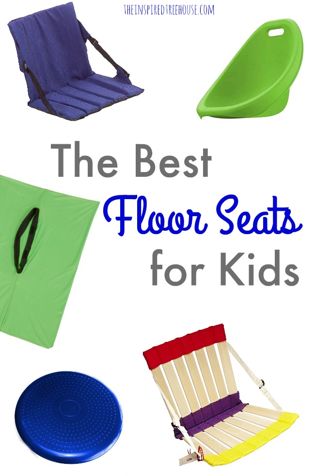 Colorful floor seats for kids
