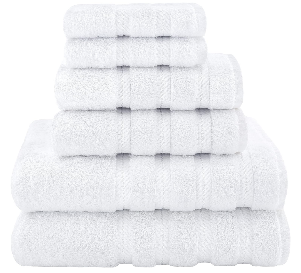 bath towel set amazon prime deal
