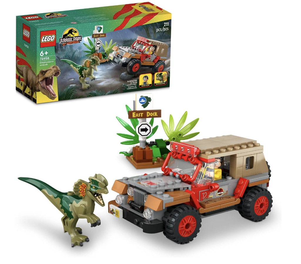 Jurassic Park Lego Set great kids toys under $25